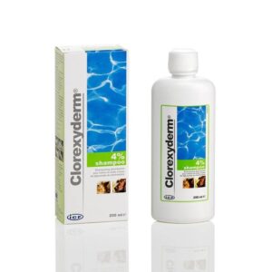 Don matériel pour Jango : Clorexyderm 4% Shampoo 250 ml